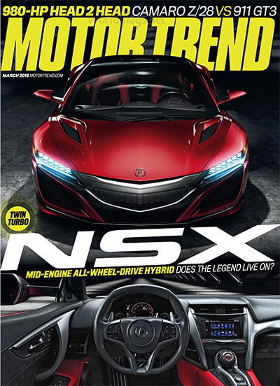 美国《Motor Trend》权威汽车杂志PDF电子版【2015年合集10期】