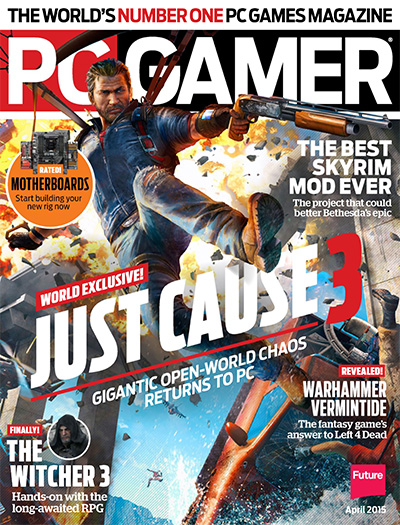 美国《PC Gamer》游戏玩家杂志PDF电子版【2015年合集13期】