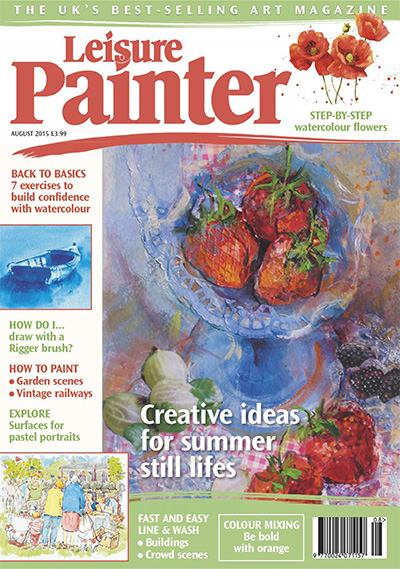 英国《Leisure Painter》水彩绘画杂志PDF电子版【2015年合集11期】