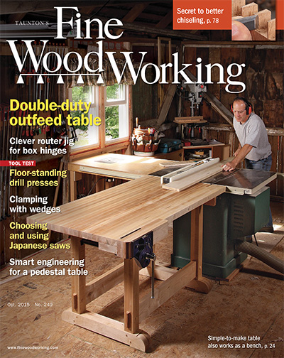 美国《Fine WoodWorking》木工杂志PDF电子版【2015年合集6+4期】