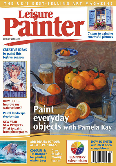 英国《Leisure Painter》水彩绘画杂志PDF电子版【2016年合集13期】