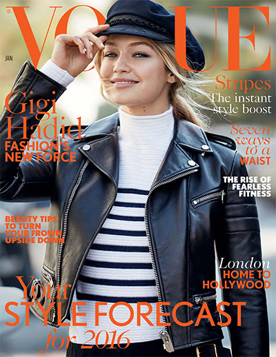 英国《VOGUE》时尚杂志PDF电子版【2016年合集12期】