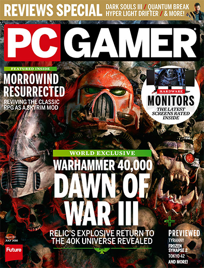 美国《PC Gamer》游戏玩家杂志PDF电子版【2016年合集13期】