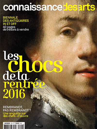 法国《connaissance des arts》艺术杂志PDF电子版【2016年合集11期】