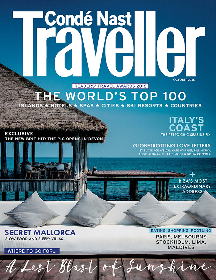 英国《Conde Nast Traveller》旅游杂志PDF电子版【2016年10月刊免费下载阅读】