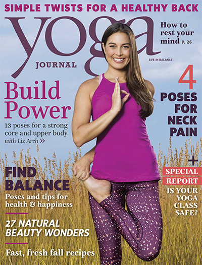 美国《Yoga Journal》权威瑜伽杂志PDF电子版【2016年合集9期】