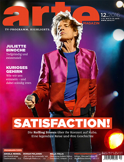 德国《ARTE Magazin》广播文化杂志PDF电子版【2016年合集11期】