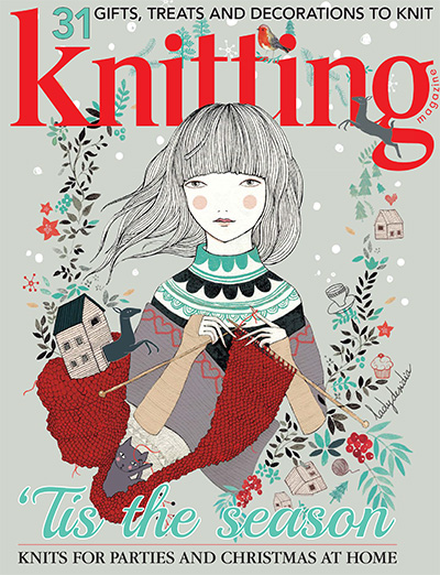 英国《knitting》服饰针织杂志PDF电子版【2016年合集12期】