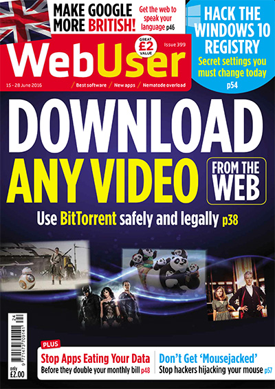英国《WebUser》互联网杂志PDF电子版【2016年合集26期】