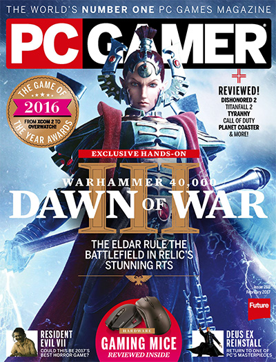 美国《PC Gamer》游戏玩家杂志PDF电子版【2017年合集13期】