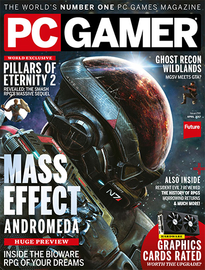 美国《PC Gamer》游戏玩家杂志PDF电子版【2017年合集13期】