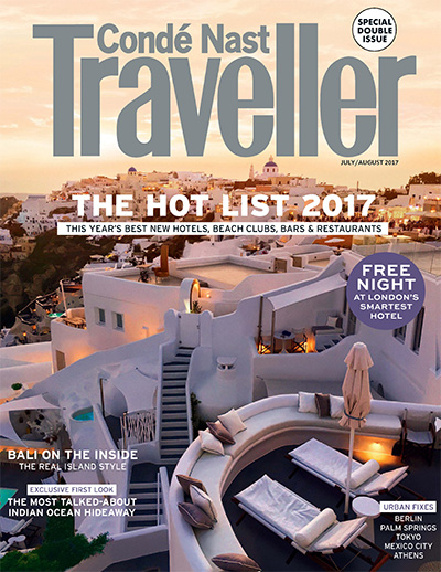 英国《Conde Nast Traveller》旅游杂志PDF电子版【2017年合集10期】