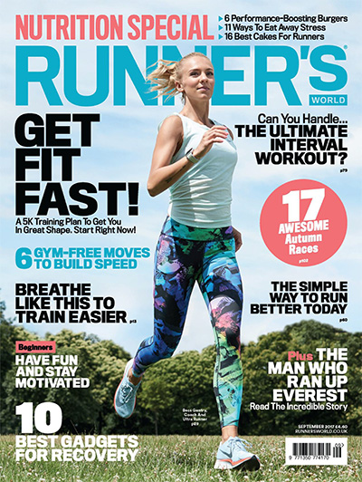 英国《Runners World》跑步者世界杂志PDF电子版【2017年合集10期】