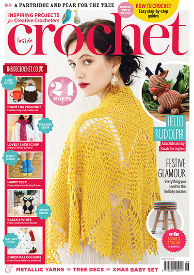 英国《Inside Crochet》钩针编织杂志PDF电子版【2017年合集12期】