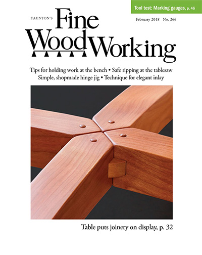 美国《Fine WoodWorking》木工杂志PDF电子版【2018年合集6+3期】