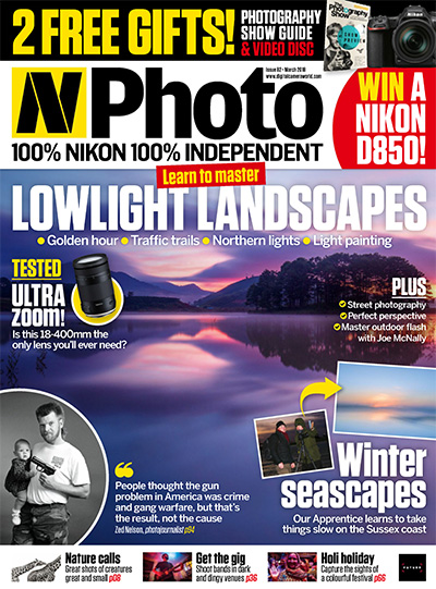 英国《N-Photo》实用数码摄影杂志PDF电子版【2018年合集13期】