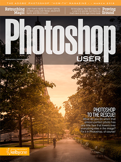 美国《Photoshop User》图像技术杂志PDF电子版【2018年合集2期】