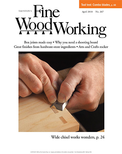 美国《Fine WoodWorking》木工杂志PDF电子版【2018年合集6+3期】