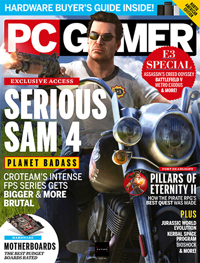 美国《PC Gamer》游戏玩家杂志PDF电子版【2018年合集12期】