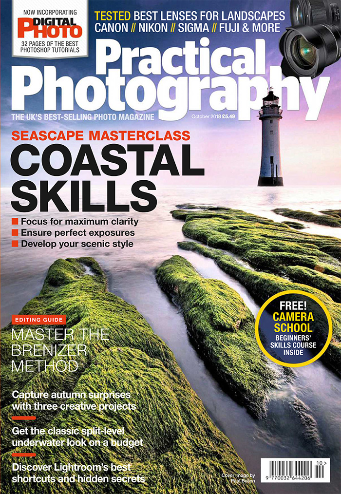 英国《Practical Photography》摄影杂志PDF电子版【2018年10月刊免费下载阅读】