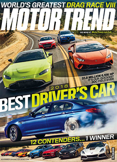 美国《Motor Trend》权威汽车杂志PDF电子版【2018年合集12期】
