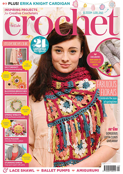 英国《Inside Crochet》钩针编织杂志PDF电子版【2018年合集11期】