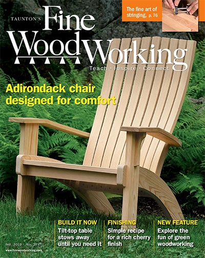 美国《Fine WoodWorking》木工杂志PDF电子版【2019年合集6+5期】