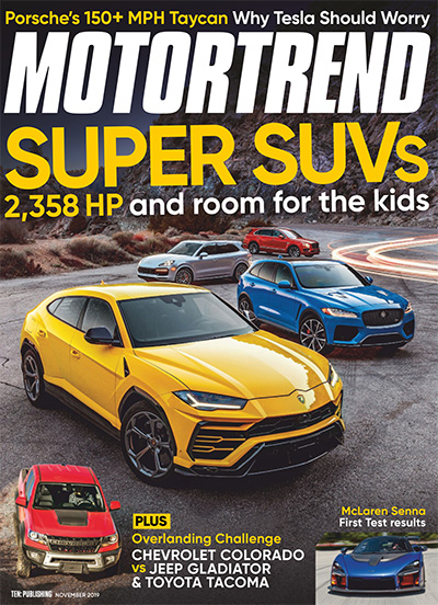 美国《Motor Trend》权威汽车杂志PDF电子版【2019年合集12期】