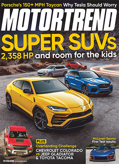 美国《Motor Trend》权威汽车杂志PDF电子版【2019年合集12期】