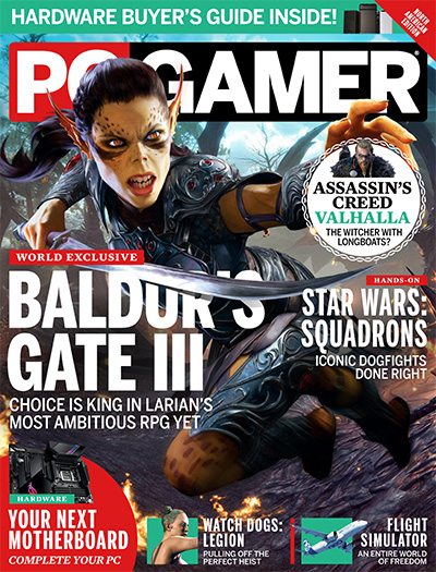 美国《PC Gamer》游戏玩家杂志PDF电子版【2020年合集12期】