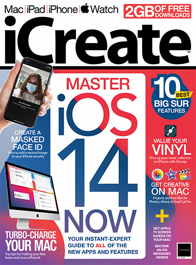 英国《iCreate》苹果数码科技杂志PDF电子版【2020年合集13期】