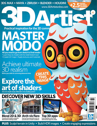 英国《3D Artist》三维艺术杂志PDF电子版【2009-2012年合集33期】
