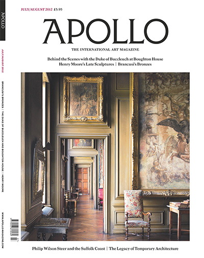 英国《Apollo》艺术品杂志PDF电子版【2012年合集10期】