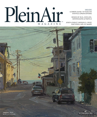 美国《PleinAir》绘画艺术杂志PDF电子版【2015年合集6期】