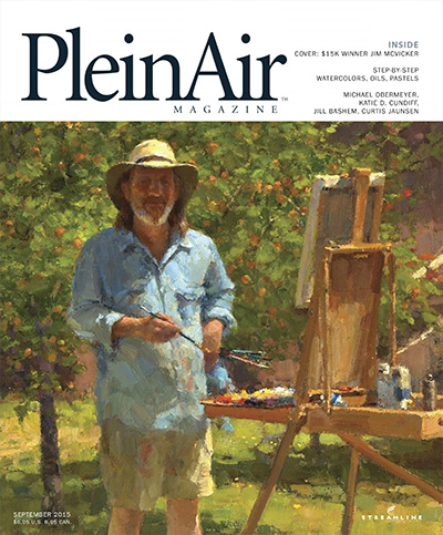 美国《PleinAir》绘画艺术杂志PDF电子版【2015年合集6期】