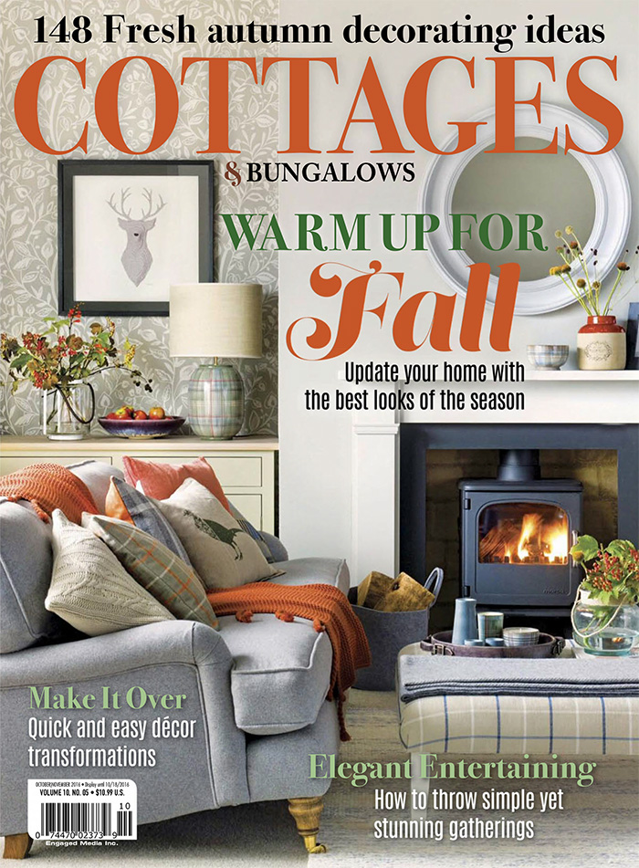 英国《Cottages & Bungalows》小户型装修杂志PDF电子版【2016年10/11月刊免费下载阅读】