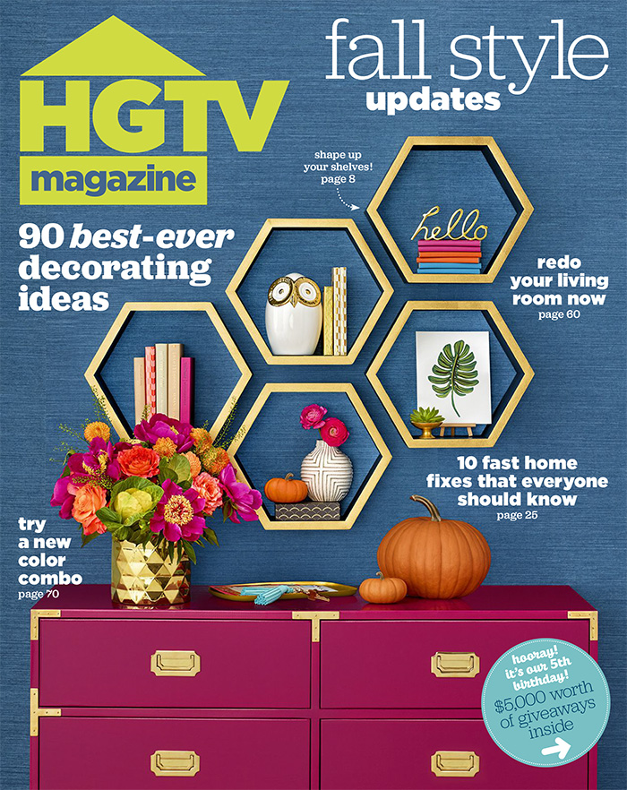 英国《HGTV》家居装饰杂志PDF电子版【2016年10月刊免费下载阅读】