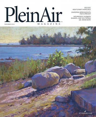 美国《PleinAir》绘画艺术杂志PDF电子版【2016年合集6期】