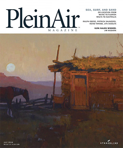 美国《PleinAir》绘画艺术杂志PDF电子版【2018年合集6期】