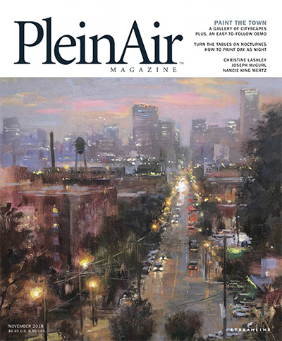 美国《PleinAir》绘画艺术杂志PDF电子版【2018年合集6期】