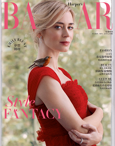 中国台湾《Harpers Bazaar》哈潑時尚杂志PDF电子版【2019年合集12期】