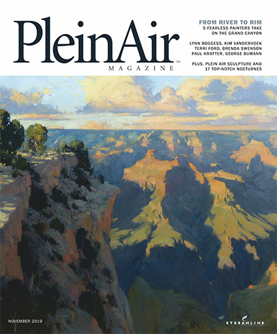 美国《PleinAir》绘画艺术杂志PDF电子版【2019年合集6期】