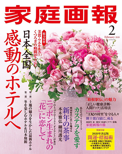 日本《家庭画報》生活杂志PDF电子版【2020年合集12期】