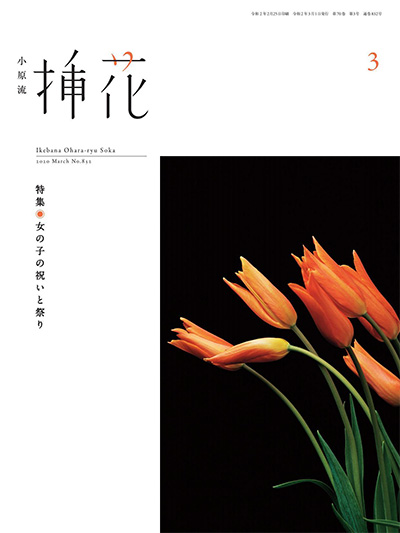 日本《小原流》插花杂志PDF电子版【2020年合集9期】