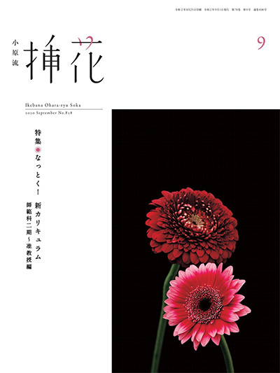 日本《小原流》插花杂志PDF电子版【2020年合集9期】