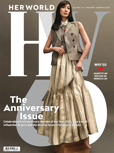 新加坡《Her World》女性杂志PDF电子版【2020年合集12期】
