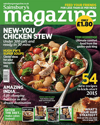 英国《Sainsbury’s》美食杂志PDF电子版【2015年合集12期】