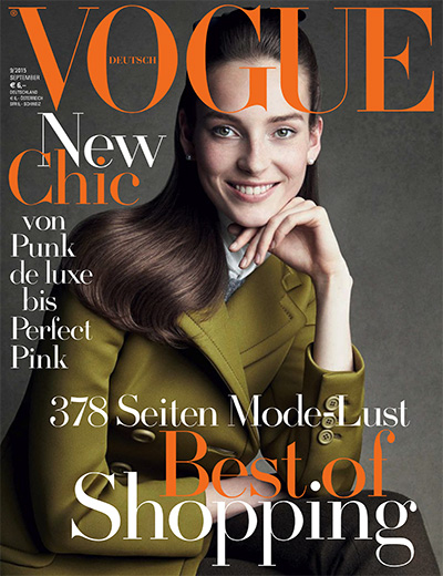 德国《Vogue》时尚杂志PDF电子版【2015年合集12期】