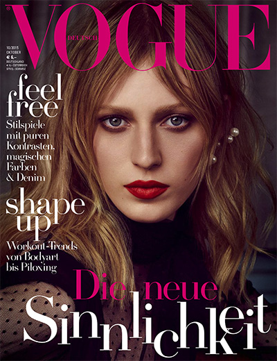 德国《Vogue》时尚杂志PDF电子版【2015年合集12期】
