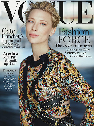 澳大利亚《Vogue》时尚杂志PDF电子版【2015年合集11期】